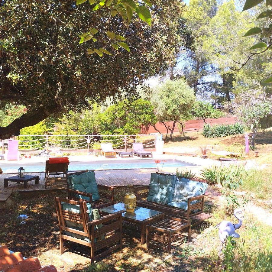 Arche De Noe Atypique, Boheme , Nature, Piscine Chauffee De Paques A Toussaint , Spa , Sauna , Loisirs 勒博塞 外观 照片