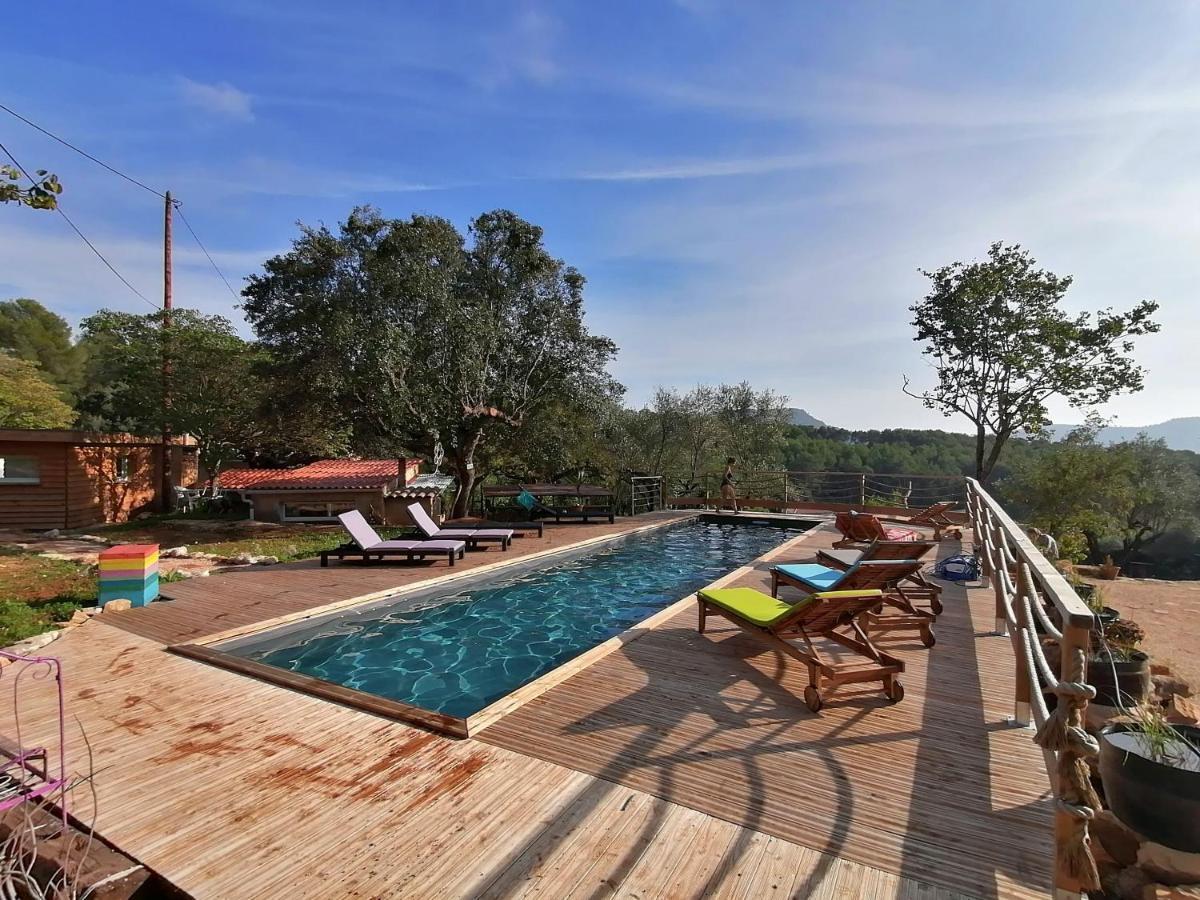 Arche De Noe Atypique, Boheme , Nature, Piscine Chauffee De Paques A Toussaint , Spa , Sauna , Loisirs 勒博塞 外观 照片